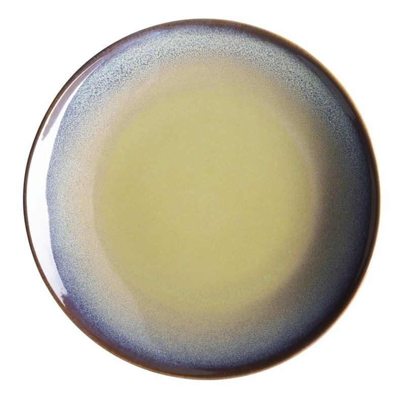 Assiettes plates Olympia Birch aubergine 270mm (lot de 6) - Gastronoble - DZ697