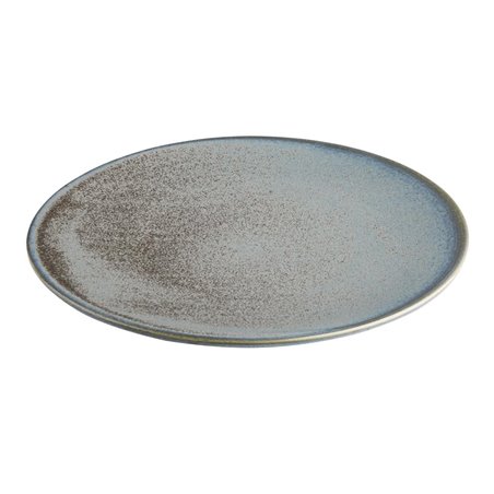 Assiettes Plates Olympia Ember Blue 230mm (Lot de 6) - Gastronoble - FU171