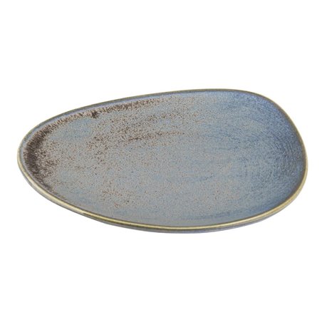 Assiettes Triangulaires Olympia Ember Blue 308mm (Lot de 4) - Gastronoble - FU176