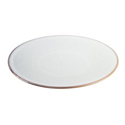 Assiettes Plates Olympia Drift Gris Uni 280mm (Lot de 4) - Gastronoble - FU187