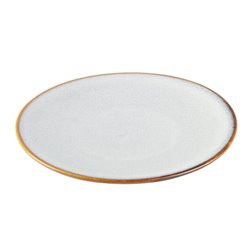Assiettes Plates Olympia Drift Gris Uni 180mm (Lot de 6) - Gastronoble - FU189