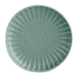 Assiettes plates Olympia Corallite vertes 205 mm (lot de 6) - Gastronoble - FU207