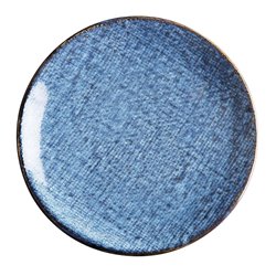Assiettes plates Olympia Denim Blue 180mm (Lot de 6) - Gastronoble - FU220