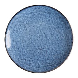 Assiettes plates Olympia Denim Blue 230mm (Lot de 6) - Gastronoble - FU221