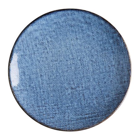 Assiettes plates Olympia Denim Blue 230mm (Lot de 6) - Gastronoble - FU221
