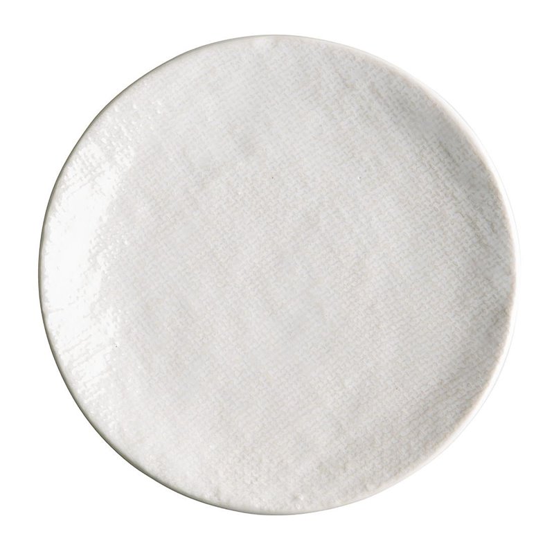 Assiettes plates Olympia Denim White 180mm (Lot de 6) - Gastronoble - FU225