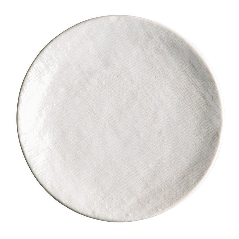 Assiettes plates Olympia Denim White 230mm (Lot de 6) - Gastronoble - FU226