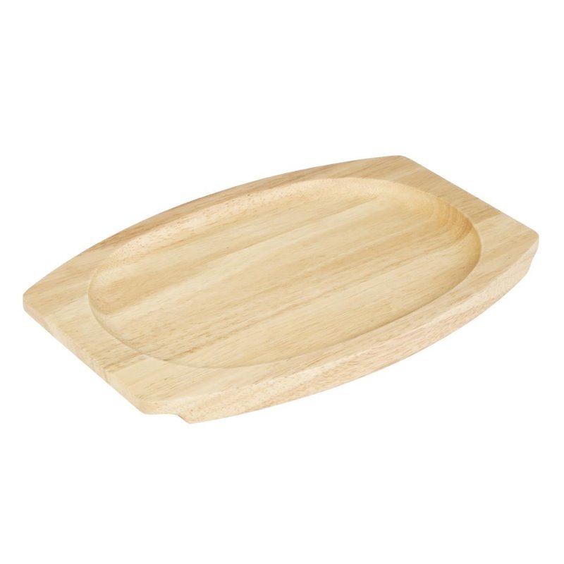 Planche en h&eacute;v&eacute;a pour plat ovale en fonte Olympia 335x205mm pour GJ557 - Gastronoble - FW979