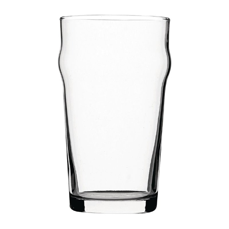 Verres &agrave; bi&egrave;re nucl&eacute;&eacute;s Utopia Nonic 570 ml CE (lot de 48) - Gastronoble - DB555