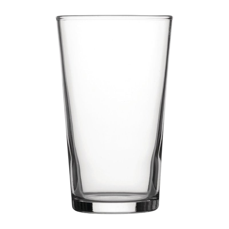 Verres &agrave; bi&egrave;re coniques Utopia 280 ml CE (lot de 48) - Gastronoble - DY268