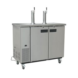 Distributeur de bi&egrave;re en f&ucirc;t &agrave; tirage direct Polar s&eacute;rie G double - Gastronoble - GE633