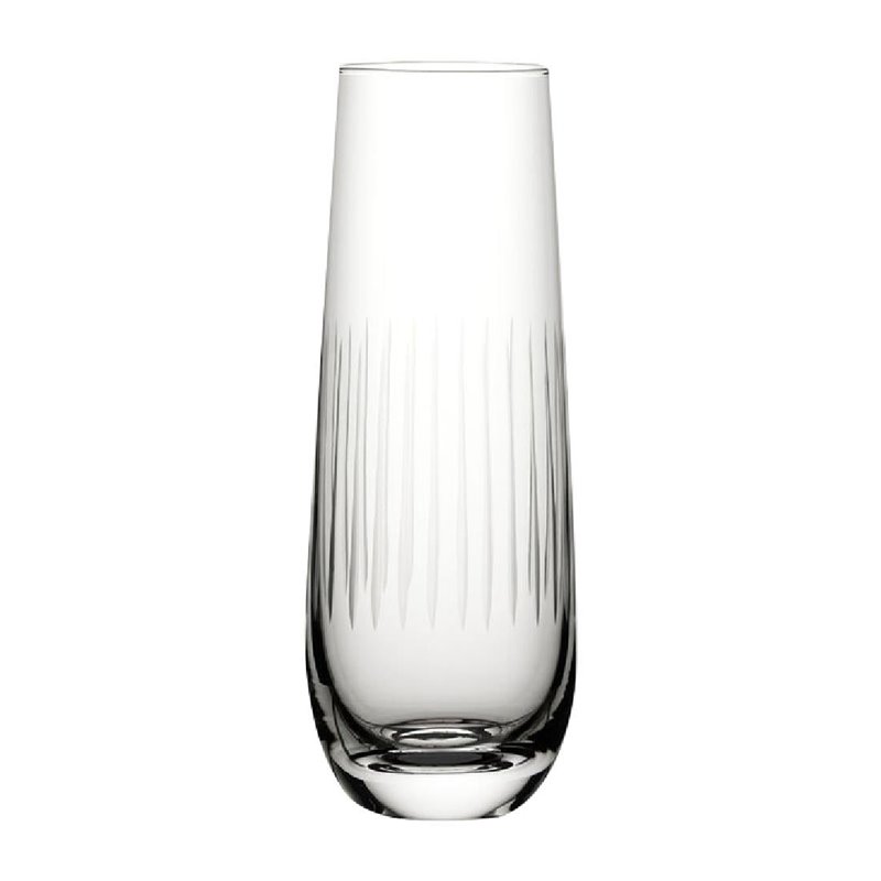 Verres &agrave; champagne Utopia Raffles Lines 300 ml (lot de 6) - Gastronoble - CZ059