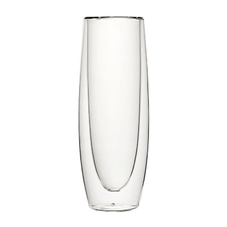 Verres &agrave; champagne sans pied double paroi Utopia 16cl (lot de 6) - Gastronoble - HY508