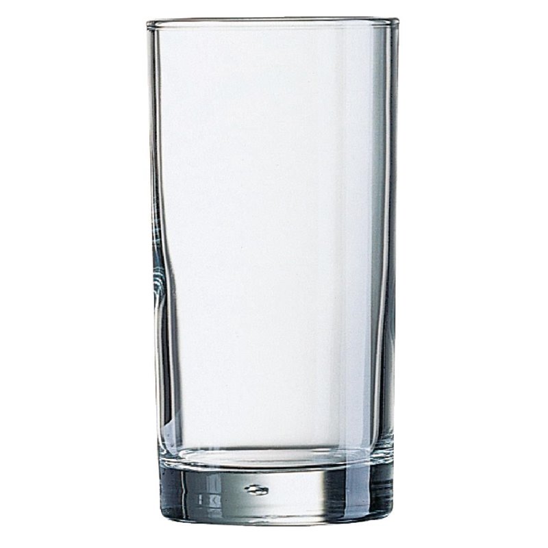 Verres droits nucl&eacute;&eacute;s Arcoroc 285ml CE (lot de 48) - Gastronoble - D898