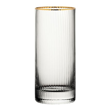 Verres hauts bord dor&eacute; Hayworth Utopia 355 ml (lot de 6) - Gastronoble - DZ443