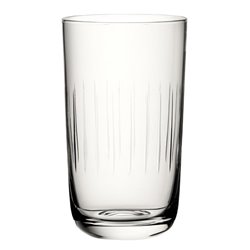 Verres hauts rainur&eacute;s nid d'abeille Raffles Utopia 420ml (lot de 6) - Gastronoble - DZ449