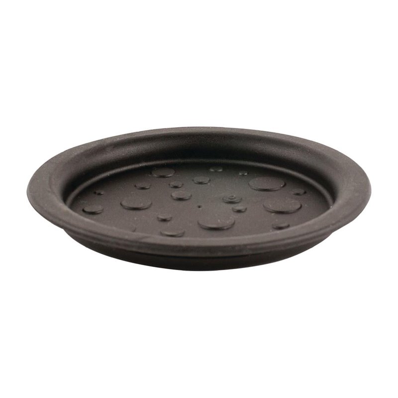 Couvercle pour pichet ou sous-verre Roltex AQUA noir - Gastronoble - DA886