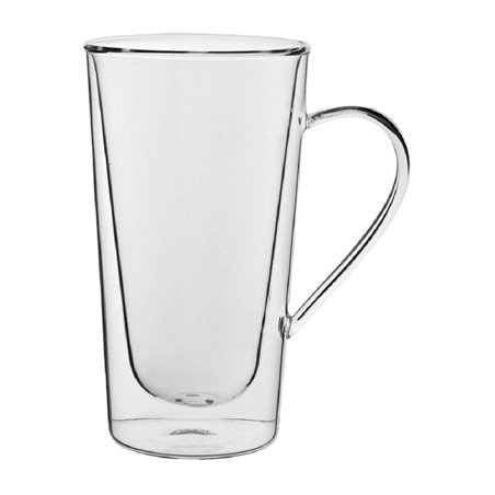 Verres &agrave; latte double paroi avec anse haute Utopia 34cl (lot de 6) - Gastronoble - FJ245