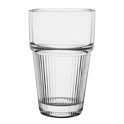 Gobelets empilables rainur&eacute;s Olympia 300ml (lot de 6) - Gastronoble - HW796