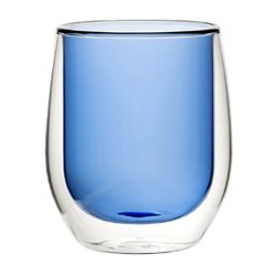 Verres &agrave; eau double paroi Utopia bleus 27 cl (lot de 6) - Gastronoble - HY504