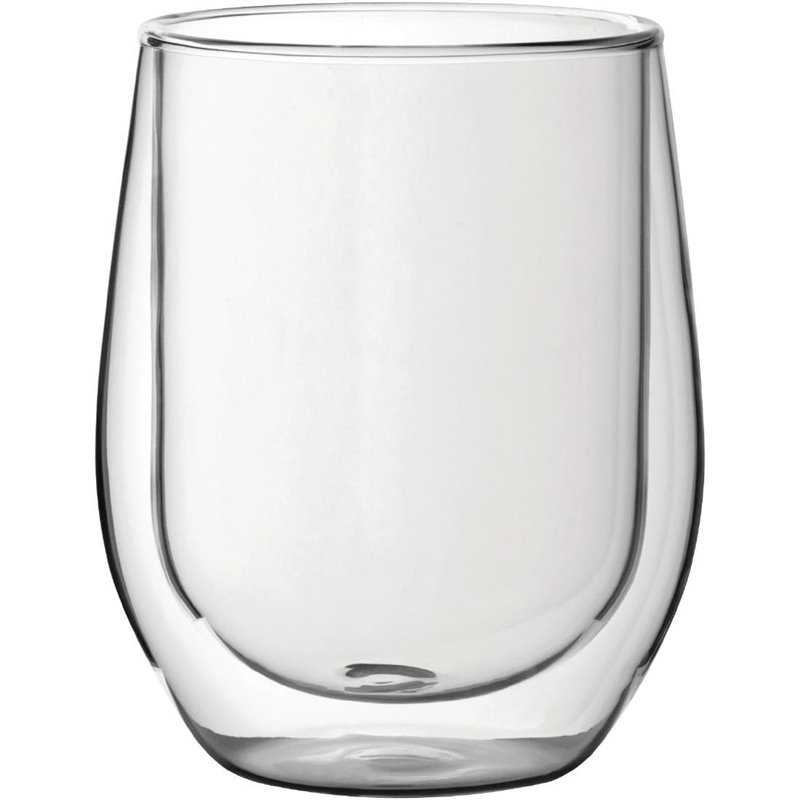 Gobelets &agrave; double paroi Utopia 330 ml (lot de 6) - Gastronoble - CP882