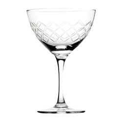 Verres &agrave; martini Utopia Raffles Diamond 190 ml (lot de 6) - Gastronoble - CZ052