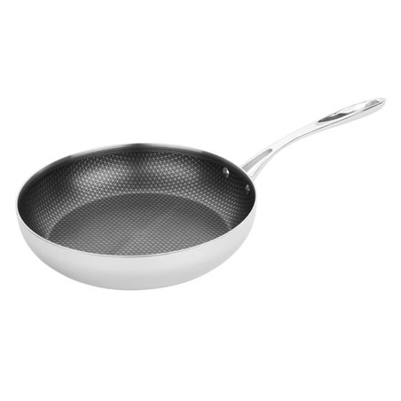Sauteuse en inox avec rev&ecirc;tement Tri-Shield Vogue 28cm - Gastronoble - GP189