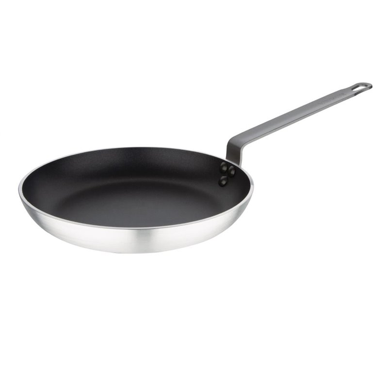Po&ecirc;le antiadh&eacute;sive en aluminium Vogue Teflon Platinum Plus 280mm - Gastronoble - HT980