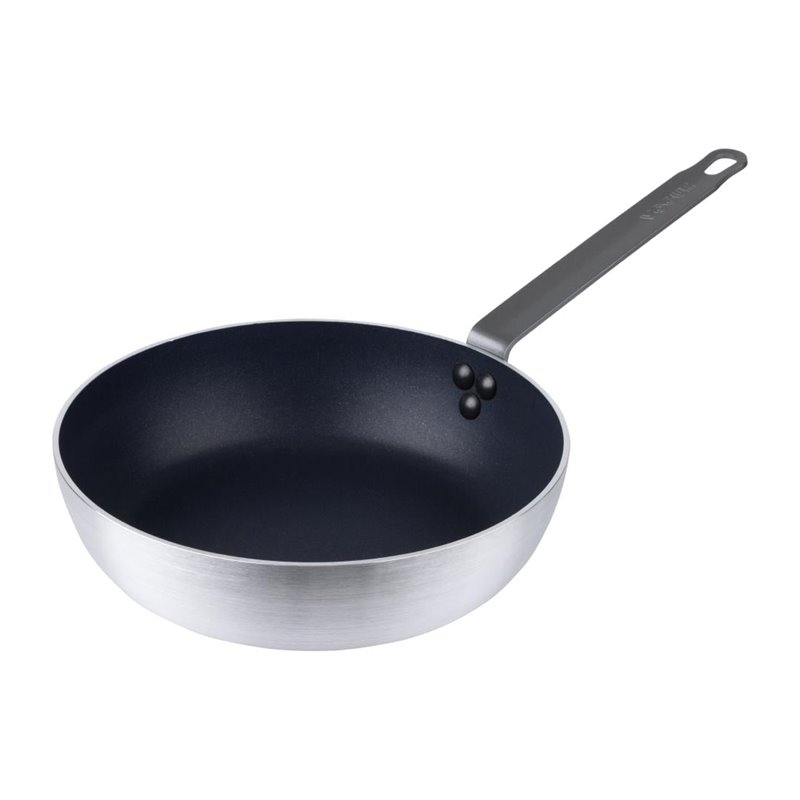 Sauteuse antiadh&eacute;sive en aluminium Vogue Teflon Platinum Plus 280mm - Gastronoble - HT985