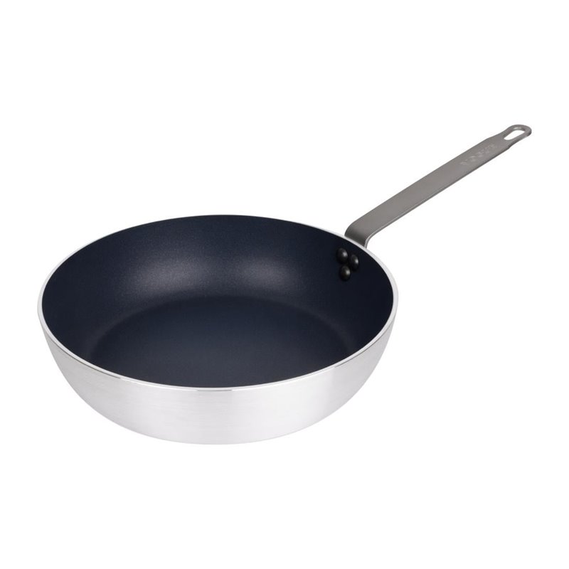 Sauteuse antiadh&eacute;sive en aluminium Vogue Teflon Platinum Plus 320mm - Gastronoble - HT989