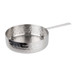 Mini casserole de pr&eacute;sentation martel&eacute;e Olympia 125&nbsp;mm - Gastronoble - JB194