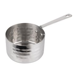 Mini casserole de pr&eacute;sentation martel&eacute;e Olympia 70&8239mm - Gastronoble - JB195