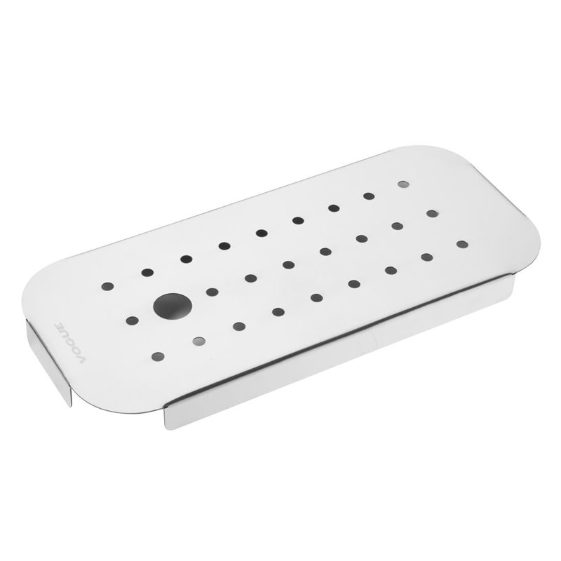 &Eacute;gouttoir en acier inoxydable Vogue pour GN 1/3 - Gastronoble - FU268