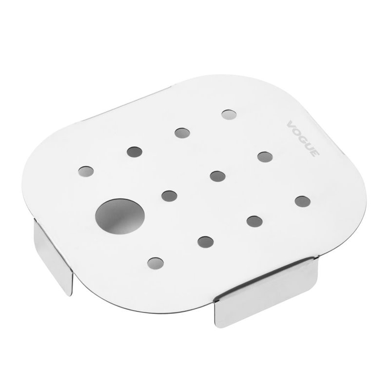&Eacute;gouttoir en acier inoxydable Vogue pour GN 1/6 - Gastronoble - FU270