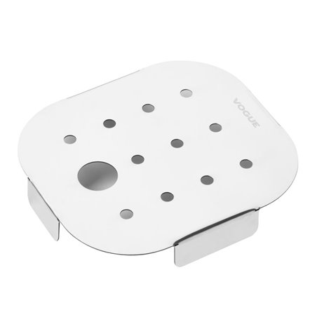 &Eacute;gouttoir en acier inoxydable Vogue pour GN 1/6 - Gastronoble - FU270