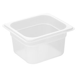 Bac en polypropyl&egrave;ne Nisbets Essentiels GN 1/6 100&nbsp;mm - Gastronoble - HZ344