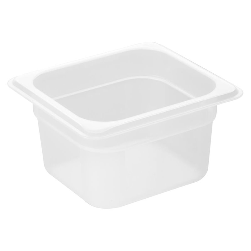 Bac en polypropyl&egrave;ne Nisbets Essentiels GN 1/6 100&nbsp;mm - Gastronoble - HZ344