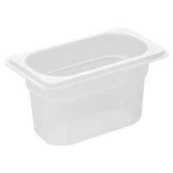 Bac en polypropyl&egrave;ne Nisbets Essentials GN 1/9 100&nbsp;mm - Gastronoble - HZ346