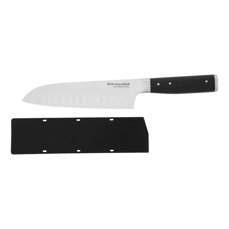 Couteau Santoku KitchenAid avec fourreau 17,78cm - Gastronoble - DX286