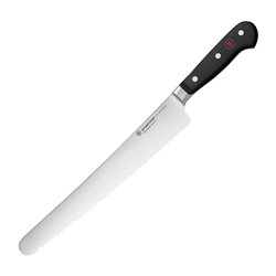 Couteau &agrave; trancher W&uuml;sthof Classic lame alveol&eacute;e 260mm - Gastronoble - FE452