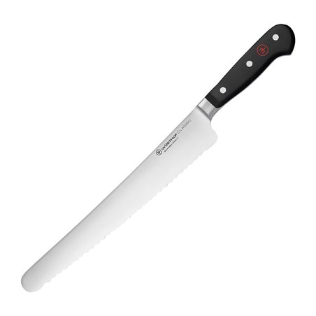 Couteau &agrave; trancher W&uuml;sthof Classic lame alveol&eacute;e 260mm - Gastronoble - FE452
