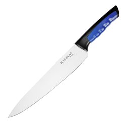 Couteau de cuisine Hygiplas Pro bleu 25cm - Gastronoble - JD213