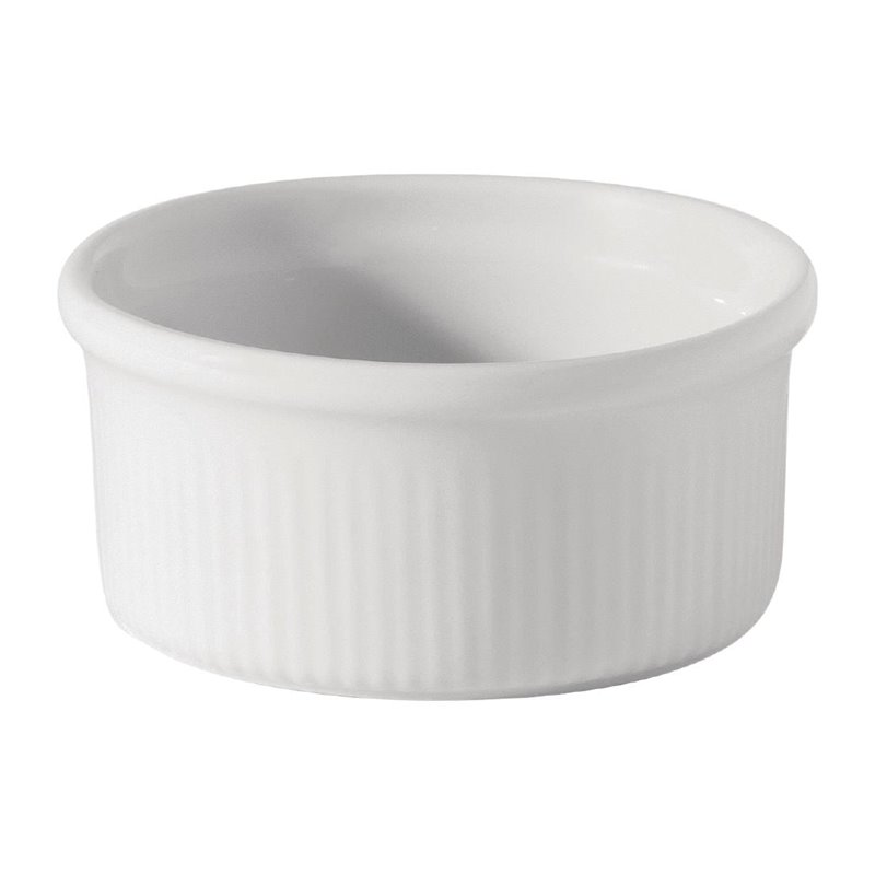 Ramequins blancs Utopia Titan 80mm (lot de 12) - Gastronoble - DB857