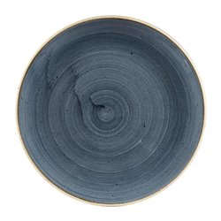 Assiettes coupe ronde Churchill Stonecast Blueberry 182mm (Lot de 12) - Gastronoble - DW355