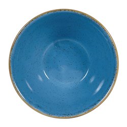 Bols triangulaires Churchill Stonecast Zest Cornflower Blue 340ml (Lot de 12) - Gastronoble - DY890