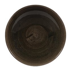 Bols Churchill Stonecast Patina Evolve Iron Black 182mm (Lot de 12) - Gastronoble - DY901