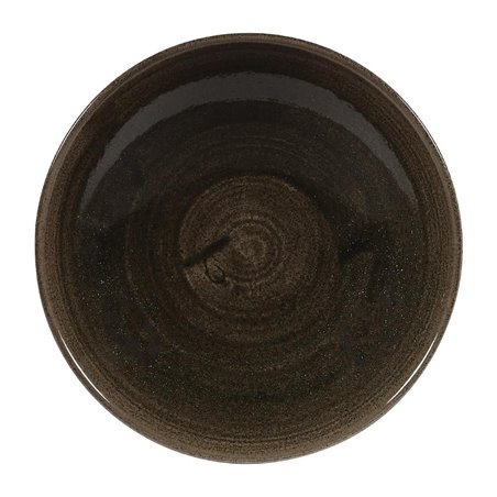 Bols Churchill Stonecast Patina Evolve Iron Black 182mm (Lot de 12) - Gastronoble - DY901
