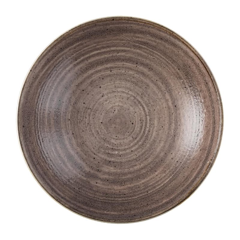 Bols Churchill Stonecast Raw Brown 184mm (Lot de 12) - Gastronoble - FS851