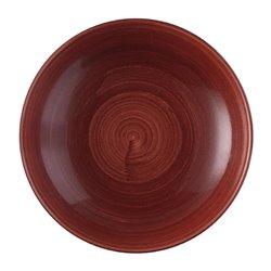 Bols Churchill Stonecast Patina Evolve Red Rust 248mm (Lot de 12) - Gastronoble - FS884