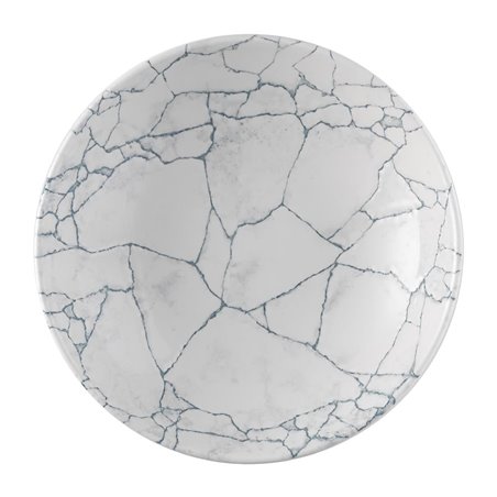 Assiettes coupe ronde Churchill Studio Prints Kintsugi Pearl Evolve Grey 248mm (Lot de 12) - Gastronoble - FS940